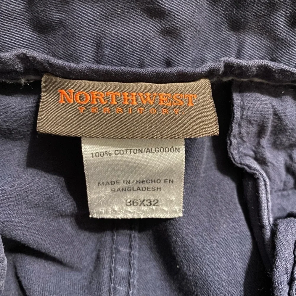 Northwest Territory Blue Cotton Chino Pants